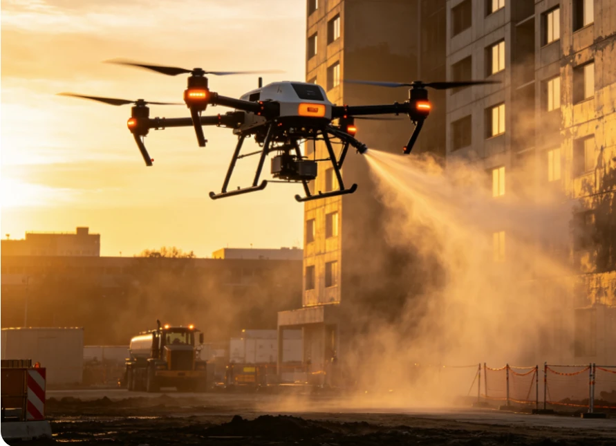 Facade SprayCleaning And Coating Drone suppliers